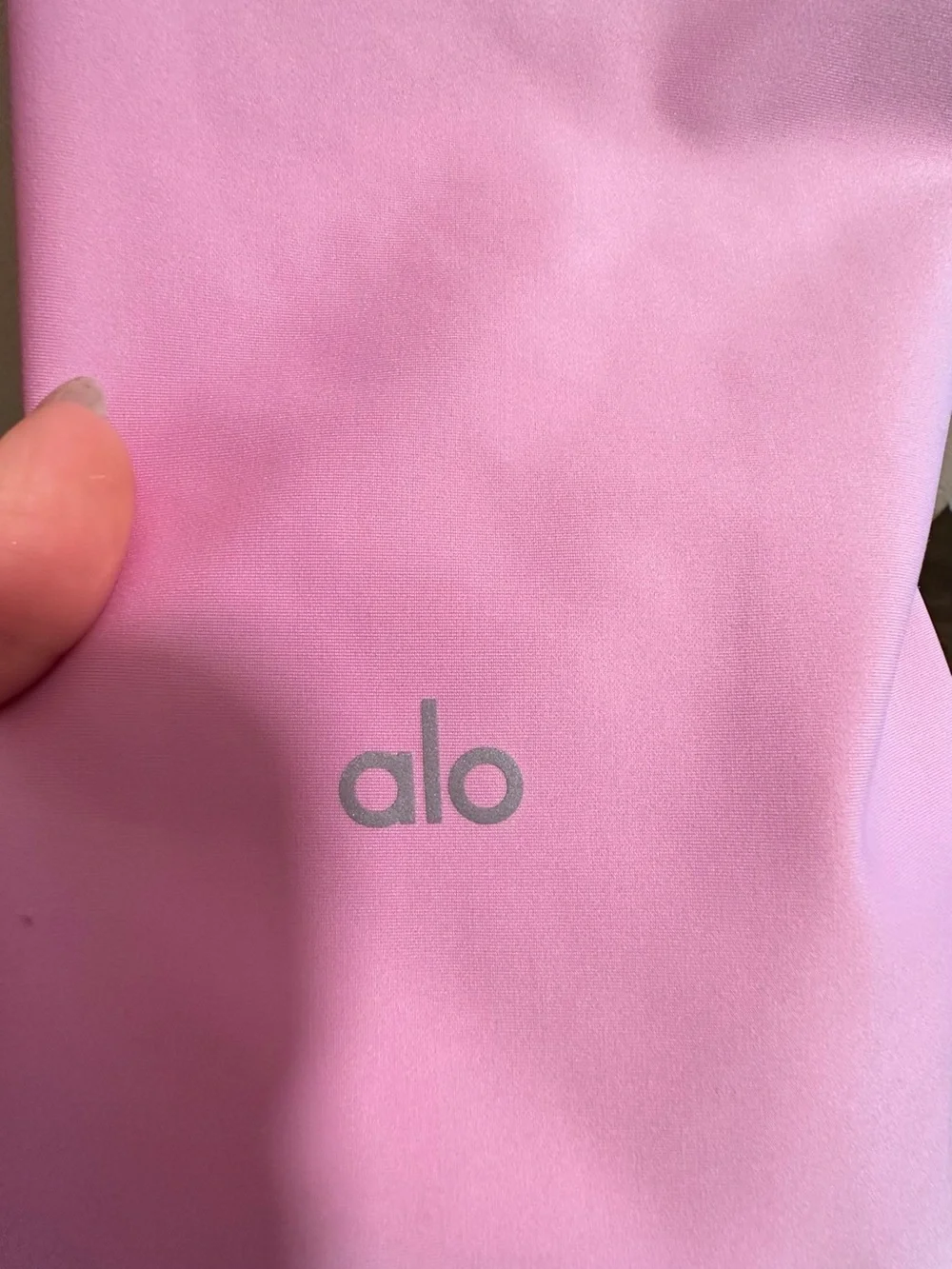 ALO Yoga High-Rise Leggings in Light Pink